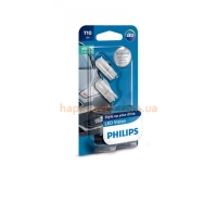 Светодиодная лампа Philips T10 4500K 12V, 2шт/блистер 127914000KB2